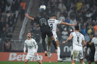 Sao Paulo (SP), 07 / 16 / 2024 - Brezilya Şampiyonası 'nın 17. turu için geçerli olan Corinthians ve Criciuma maçı, bu Salı gecesi, Sao Paulo-SP' deki Neo Quimica Arena 'da. 