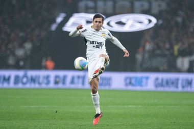 Sao Paulo (SP), 07 / 16 / 2024 - Brezilya Şampiyonası 'nın 17. turu için geçerli olan Corinthians ve Criciuma maçı, bu Salı gecesi, Sao Paulo-SP' deki Neo Quimica Arena 'da. 