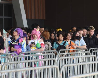 Sao Paulo (SP), 07 / 18 / 2024 - CULTURE / POP / ANIME ARKADAŞI / SP - Latin Amerika 'nın en büyük anime ve Asya pop kültür etkinliği. Anime Friends 2024, 18-21 Temmuz tarihleri arasında Sao Paulo 'nun Anhembi bölgesinde geçmektedir.. 