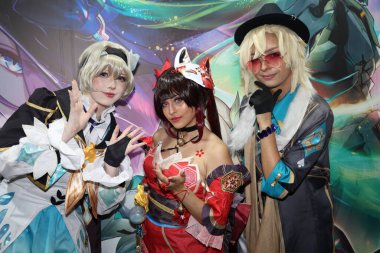 Sao Paulo (SP), 07 / 18 / 2024 - CULTURE / POP / ANIME ARKADAŞI / SP - Latin Amerika 'nın en büyük anime ve Asya pop kültür etkinliği. Anime Friends 2024, 18-21 Temmuz tarihleri arasında Sao Paulo 'nun Anhembi bölgesinde geçmektedir.. 