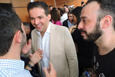 Sao Paulo (SP), 07 / 20 / 2024 - UNIAO BRASIL / CONVENTION / POLICY / CITY Hall / SP - Konsey Üyesi Rubinho Nunes (Uniao / SP), Uniao BrasilO genel merkezinde düzenlenen Uniao BrasilO kongresine katılıyor. 