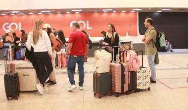 Rio de Janeiro (RJ), 07 / 19 / 2024 - Siber güvenlik şirketi CrowdStrike tarafından Cuma (19) günü meydana gelen küresel siber elektrik kesintisi bazı Brezilyalı şirketleri, özellikle de havaalanlarını ve banka memurlarını etkiledi.