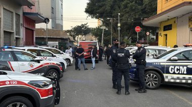 Sao Paulo (SP), 07 / 19 / 2024 - POLICE / TRAFFICKERS / CRACOLANDIA - Cracolandia 'da uyuşturucu kaçakçılarını ve mahkemelerce aranan kişileri tespit etmek için Polis Büyük Operasyonu, 19 Temmuz Cuma günü Sao Paulo' nun merkezinde.