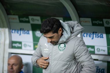 Sao Paulo (SP), 07 / 20 / 2024 - BRASILEIRO / PALMEIRAS vS CRUZEIRO - Koç Abel Ferreira Palmeiras ve Cruzeiro arasında oynanan karşılaşmada, Brezilya Şampiyonası 'nın 18. turu için geçerli, 20 Temmuz 2024 gecesi, Allianz Park' ta. 