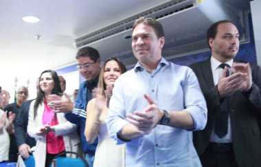 Rio de Janeiro (RJ), Brezilya 07 / 22 / 2024 - Alexandre Ramagem (PL), Rio de Janeiro Belediye Başkanlığı (RJ) adaylığı resmen onaylanacak. Brezilya İstihbarat Teşkilatı 'nın (Abin) 