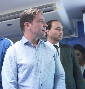 Rio de Janeiro (RJ), Brezilya 07 / 22 / 2024 - Alexandre Ramagem (PL), Rio de Janeiro Belediye Başkanlığı (RJ) adaylığı resmen onaylanacak. Brezilya İstihbarat Teşkilatı 'nın (Abin) 