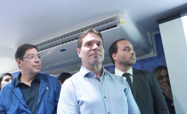 Rio de Janeiro (RJ), Brezilya 07 / 22 / 2024 - Alexandre Ramagem (PL), Rio de Janeiro Belediye Başkanlığı (RJ) adaylığı resmen onaylanacak. Brezilya İstihbarat Teşkilatı 'nın (Abin) 