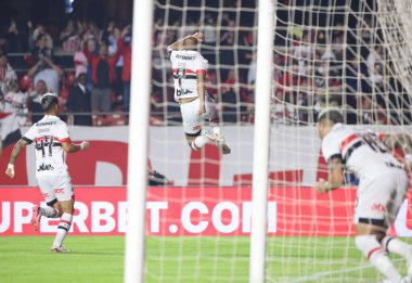 Sao Paulo (SP), Brezilya 07 / 24 / 2024 - Botafogo 'dan Tiquinho gol atıyor ve A serisi 2024 Brezilya Şampiyonası' nın 19.