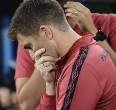 Curitiba (PR), 07 / 25 / 2024 - Copa Sudamericana 'nın 16 playoff' luk rövanş maçında Athletico Paranaense ile Cerro Porteo arasında oynanan maçın görüntüleri.