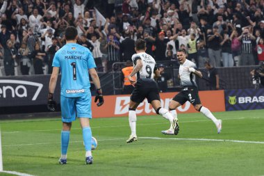Sao Paulo (SP), Brezilya 07 / 25 / 2024 - Yuri Alberto, Corinthians ve Gremio arasında oynanan 19.