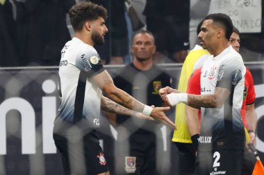 Sao Paulo (SP), Brezilya 07 / 25 / 2024 - Yuri Alberto, Corinthians ve Gremio arasında oynanan 19.