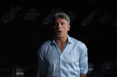 Sao Paulo (SP), Brezilya 07 / 25 / 2024 - Koç Renato Portaluppi Corinthians ve Gremio arasında oynanan ve Brezilya Şampiyonası 'nın 19. turu için geçerli olan maçta, 25 Temmuz 2024 gecesi