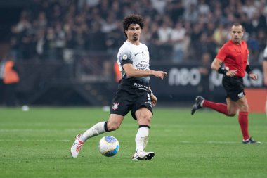 Sao Paulo (SP), Brezilya 07 / 25 / 2024 - Andre Ramalho, Brezilya Şampiyonası 'nın 19. turu için geçerli olan Corinthians ile Gremio arasındaki maçta, 25 Temmuz 2024 Perşembe gecesi, Neo Quimica Arena' da