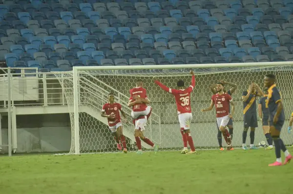 stock image Natal (RN), 07/27/2024  FOOTBALL/AMERICA RN/RETRO PE - Match between America (RN) against Retro (PE) for the Brazilian Championship 2024 of Series D, at the dunes arena in Natal RN, this Saturday 27th July 2024. The game ends up tied 1-1.