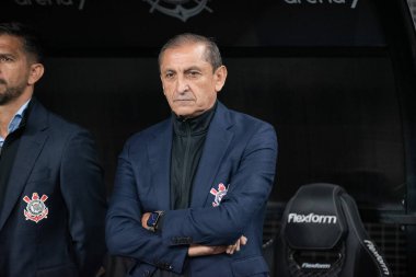 Sao Paulo (SP), 07 / 31 / 2024 - Koç Ramon Diaz Corinthians ve Gremio arasında oynanan karşılaşmada, Copa do Brasil 2024 'ün ilk maçı için geçerli - adil, 31 Temmuz 2024