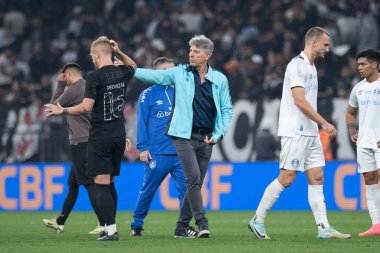 Sao Paulo (SP), 07 / 31 / 2024 - Corinthians ve Gremio arasındaki maç, Copa do Brasil 2024 'ün ilk ayağı için geçerli, 31 Temmuz 2024 Çarşamba gecesi, Neo Quimica Arena' da