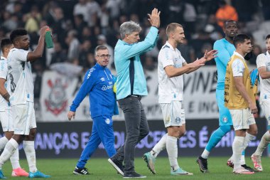 Sao Paulo (SP), 07 / 31 / 2024 - Corinthians ve Gremio arasındaki maç, Copa do Brasil 2024 'ün ilk ayağı için geçerli, 31 Temmuz 2024 Çarşamba gecesi, Neo Quimica Arena' da