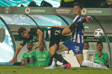 Aveiro (PT) Portekiz 08 / 03 / 2024 - Martin Fernandes Porto, Candido de Oliveira Süper Kupası finali için geçerli olan Sporting x Porto ile oynanan karşılaşmada oynadı