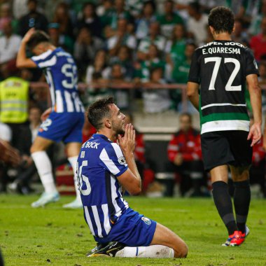 Aveiro (PT) Portekiz 08 / 03 / 2024 - Aveiro Belediye Stadyumu 'nda düzenlenen Candido de Oliveira Süper Kupası finali için geçerli olan Sporting x Porto ile oynanan karşılaşmada Porto' dan Nico oyuncusu