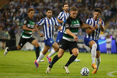 Aveiro (PT) Portekiz 08 / 03 / 2024 - Sporting x Porto ile oynanan karşılaşmada Gyokeres, belediye stadyumunda düzenlenen Candido de Oliveira Süper Kupası finali için geçerli