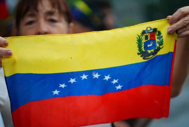 New York 'taki Venezuela Topluluğu Protesto Seçimleri Union Meydanı' yla sonuçlandı. 3 Ağustos 2024, New York, ABD