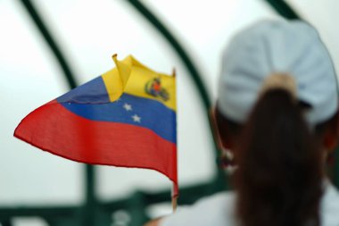 New York 'taki Venezuela Topluluğu Protesto Seçimleri Union Meydanı' yla sonuçlandı. 3 Ağustos 2024, New York, ABD