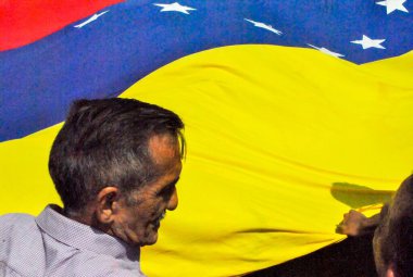 Maracaibo 'daki Venezuela Seçim Dolandırıcılığına Karşı Protesto Yürüyüşü. 3 Ağustos 2024, Maracaibo, Venezuela