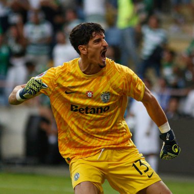 Aveiro (PT) Portekiz 08 / 03 / 2024 - Candido de Oliveira Süper Kupası finali için geçerli olan Sporting x Porto ile oynanan karşılaşmada Kovaceviç kalecisi