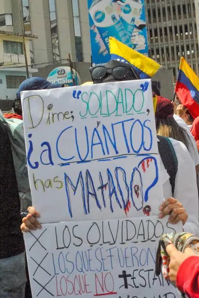 stock image Rally Protest of the Venezuelan Opposition Against Election Fraud in Maracaibo. August 3, 2024, Maracaibo, Venezuela