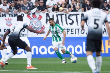 Sao Paulo (SP), Brezilya 08 / 04 / 2024 - 2024 Brezilya Şampiyonası 'nın 21. turu için geçerli olan Corinthians ve Juventude arasındaki maç, 4 Ağustos 2024 Pazar günü, Neo Quimica Arena' da