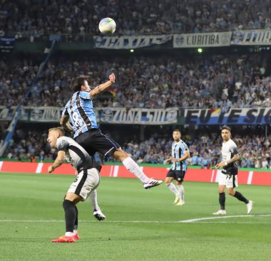 CURITIBA (PR) Brazil 07 / 08 / 2024 Gremio ve Corinthians arasında oynanan ve Couto Pereira Stadyumu 'nda düzenlenen Copa do Brasil 2024 turu için geçerli olan maçta Carballo