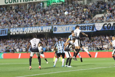 CURITIBA (PR) Brazil 07 / 08 / 2024 The player Jemerson, Gremio ve Corinthians arasında Couto Pereira Stadyumu 'nda düzenlenen Copa do Brasil 2024 turu için geçerli olan maçta