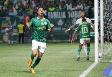 Sao Paulo (SP), Brezilya 08 / 07 / 2024 - Palmeiras ve Flamengo arasındaki maç, bu Çarşamba akşamı Allianz Parque 'da oynanan 2024 Brezilya Kupası' nın ikinci turu için geçerli.