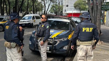 SAO PAULO (SP), Brezilya 08 / 07 / 2024 Devlet Hükümeti ve Kamu Bakanlığı işbirliğiyle 1200 polis memuru ve Cracolandia 'daki organize suçla mücadele için 200 arama emri çıkarıldı