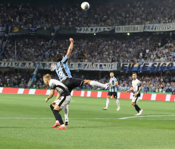 stock image CURITIBA (PR) Brazil 07/08/2024 The player Carballo during a match between Gremio and Corinthians valid for the round of 16 of the Copa do Brasil 2024, held in the city of Curitiba, at the Couto Pereira stadium