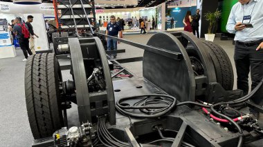 SAO PAULO (SP), Brezilya 08 / 08 / 2024 - Ana ağır araç üreticileri ve aynı zamanda ülkede kurulu vücut üreticileri Latin Amerika Ulaştırma Fuarı 2024, Latin Amerika Ulaşım Fuarı 'na katılımlarını doğruladı.