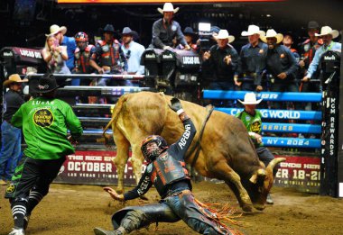 PBR (Professional Bull Riders) Camping World Team Series in Brooklyn , New York. August 09, 2024, Barclay Center , Brooklyn , New York, USA:  On opening night of their PBR Camping World Team Series homestand, the New York Mavericks  clipart