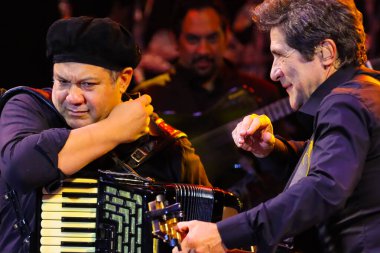 SANTO ANTONIO DA PLATINA (PR) Brazil 08 / 16 / 2024 - Şarkıcı Daniel 'in performansı 16 Ağustos 2024 Cuma gecesi 52. EFAPI sahnesinde.