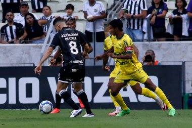 Fortaleza (CE), Brazil 08 / 17 / 2024 - Ceara (CE) ve Mirassol (SP) arasında oynanan karşılaşmada, 2024 Brezilya Şampiyonası 'nın 21. turu için geçerli olan Serie B