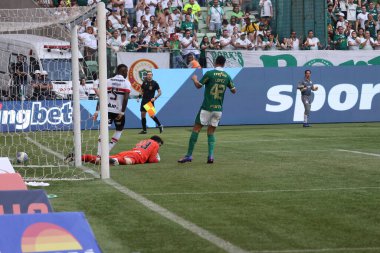 Sao Paulo (SP), 08 / 18 / 2024 - Oyuncu Jose Lopez, Palmeiras ve Sao Paulo arasında oynanan maçta, Brezilya Şampiyonası 'nın 23.