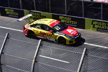 BELO HORIZONTE (BH), Brezilya 08 / 16 / 2024 Serbest Uygulama, Stock Car Pro Serisi şampiyonasının bir sahnesi olan Stock Festivali sırasında Belo Horizonte kentinde gerçekleşti