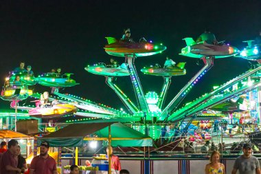 SANTO ANTONIO DA PLATINA (PR) Brazil 08 / 18 / 2024 - Brezilya 'nın en büyük tarım fuarı olan Efapi Expo 2024' ün 52.