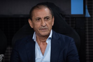 Sao Paulo (SP), Brezilya 08 / 20 / 2024 - Koç Ramon Diaz, Corinthians ve Red Bull Bragantino arasında oynanan karşılaşmada, 2024 Copa Conmebol Sulamericana 'nın 16.