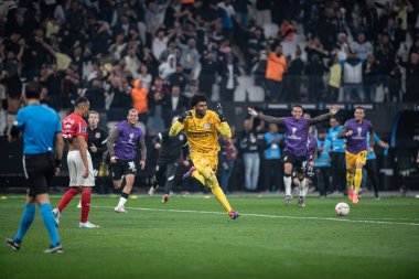 Sao Paulo (SP), Brezilya 08 / 20 / 2024 - Hugo Souza, Corinthians ve Red Bull Bragantino arasında oynanan karşılaşmayı, 2024 Copa Conmebol Sulamericana 'nın 16.