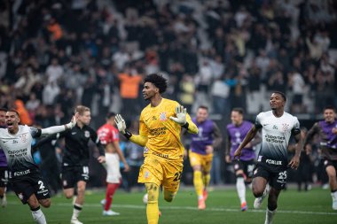 Sao Paulo (SP), Brezilya 08 / 20 / 2024 - Hugo Souza, Corinthians ve Red Bull Bragantino arasında oynanan karşılaşmayı, 2024 Copa Conmebol Sulamericana 'nın 16.