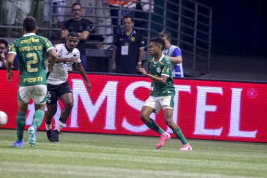 Sao Paulo (SP), Brezilya 08 / 21 / 2024 - Oyuncu Marcos Rocha, Palmeiras ve Botafogo arasındaki maçta, Copa Conmebol Libertadores 'in 16.