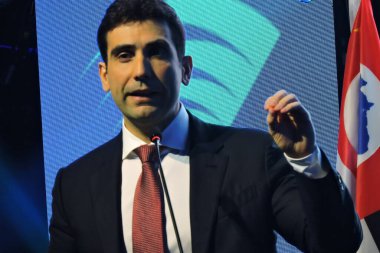 Sao Paulo (SP), 08 / 22 / 2024 - Merkez Bankası Müdürü Gabriel Galipolo, ülkedeki otomotiv bayilerinin temsilcilerinin bir araya geldiği 32. Fenabrave Kongresine katıldı