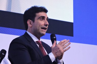 Sao Paulo (SP), 08 / 22 / 2024 - Merkez Bankası Müdürü Gabriel Galipolo, ülkedeki otomotiv bayilerinin temsilcilerinin bir araya geldiği 32. Fenabrave Kongresine katıldı