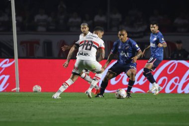 Sao Paulo (SP), Brezilya 08 / 22 / 2024 - Oyuncu Luciano, Sao Paulo ve Nacional arasında oynanan maçta, Conmebol Libertadores Kupası 'nın 16.