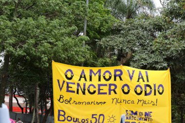 Sao Paulo (SP), Brezilya 08 / 24 / 2024 - Brezilya Cumhuriyeti Başkanı Luiz Inacio Lula da Silva, Sao Paulo Guilherme Boulos (PT) ve Marta Suplicy (PT) belediye başkanlığı adayının mitinginde konuştu.)